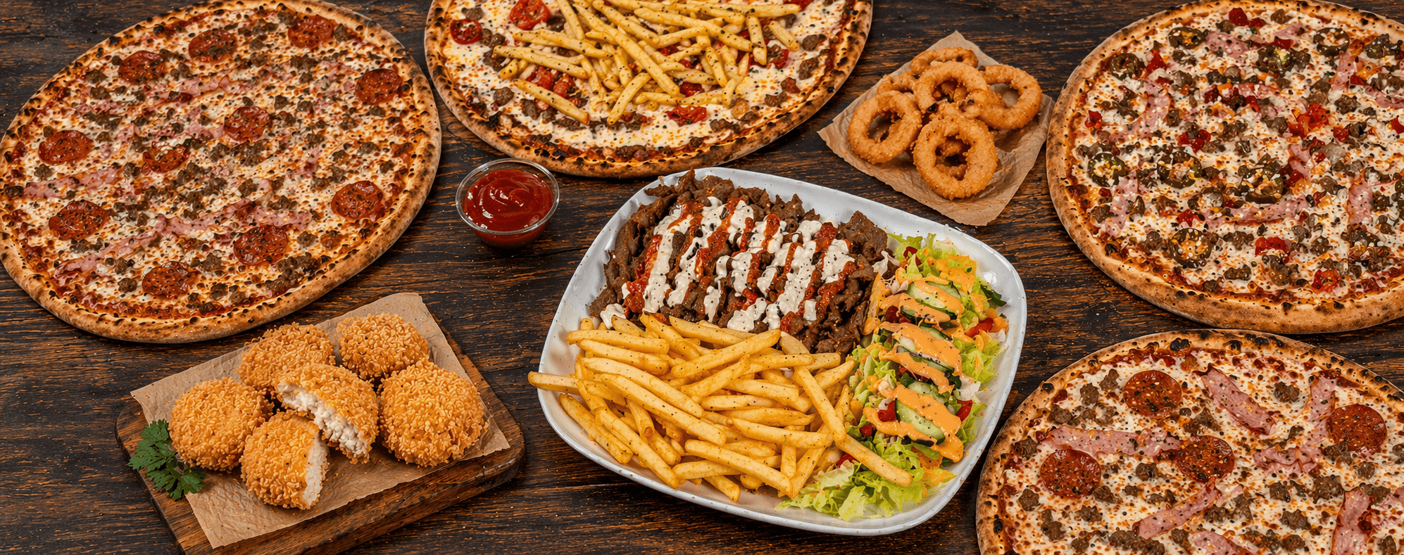 Restaurant top banner